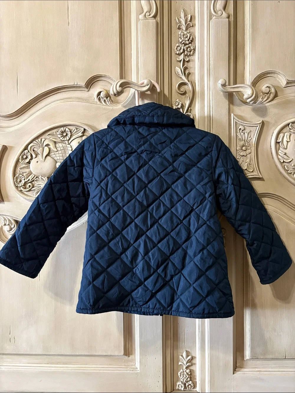 Gymboree Navy Quilted Puffer Jacket